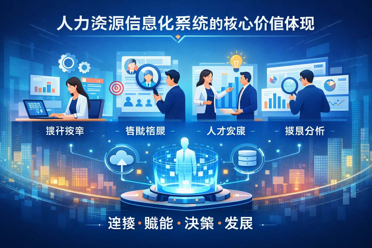 人力资源信息化系统的核心价值体现