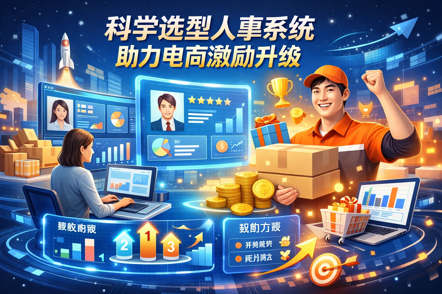 科学选型人事系统助力电商激励升级