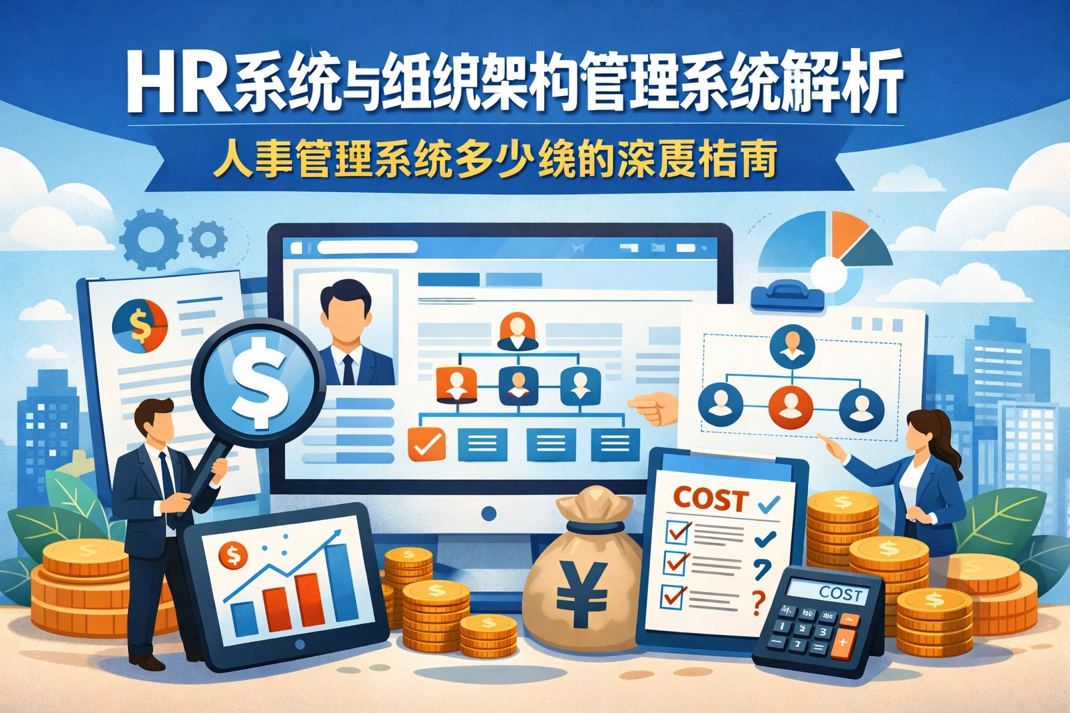 HR系统与组织架构管理系统解析：人事管理系统多少钱的深度指南