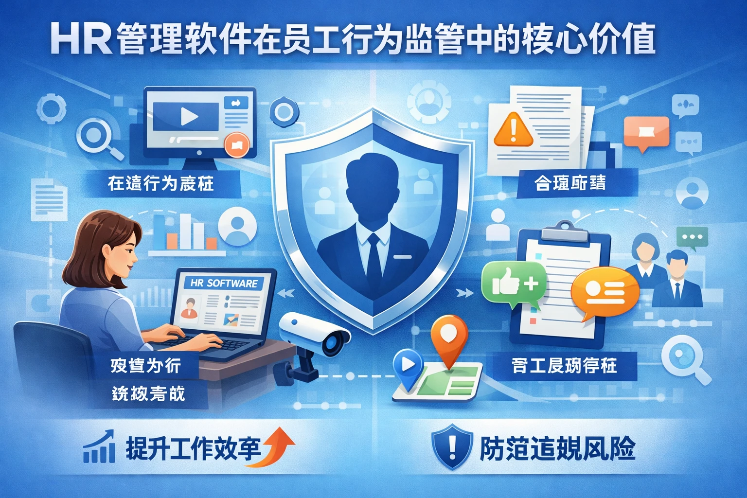 HR管理软件在员工行为监管中的核心价值