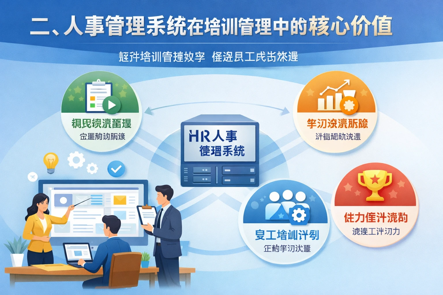 二、人事管理系统在培训管理中的核心价值