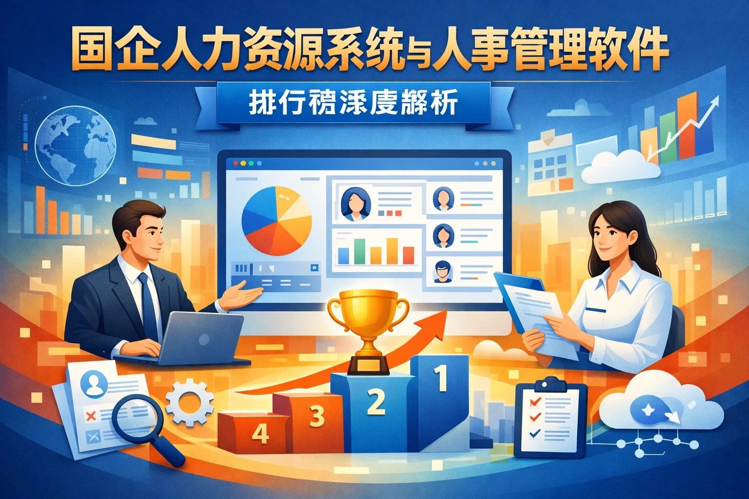 国企人力资源系统与人事管理软件排行榜深度解析