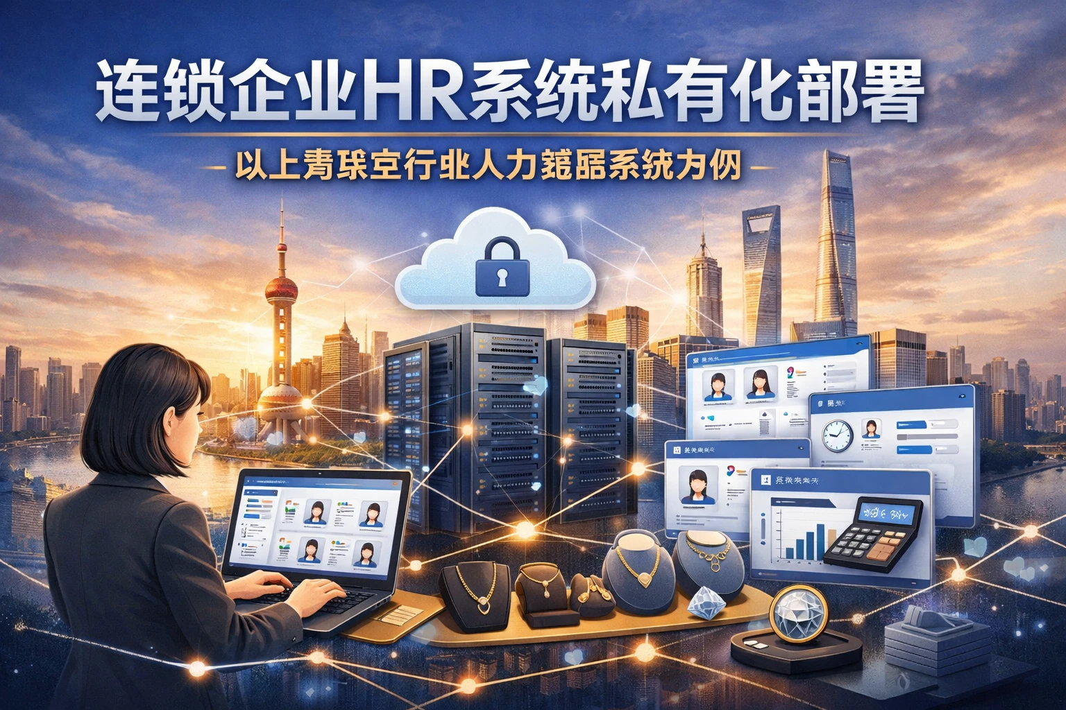 连锁企业HR系统私有化部署：以上海珠宝行业人力资源系统为例