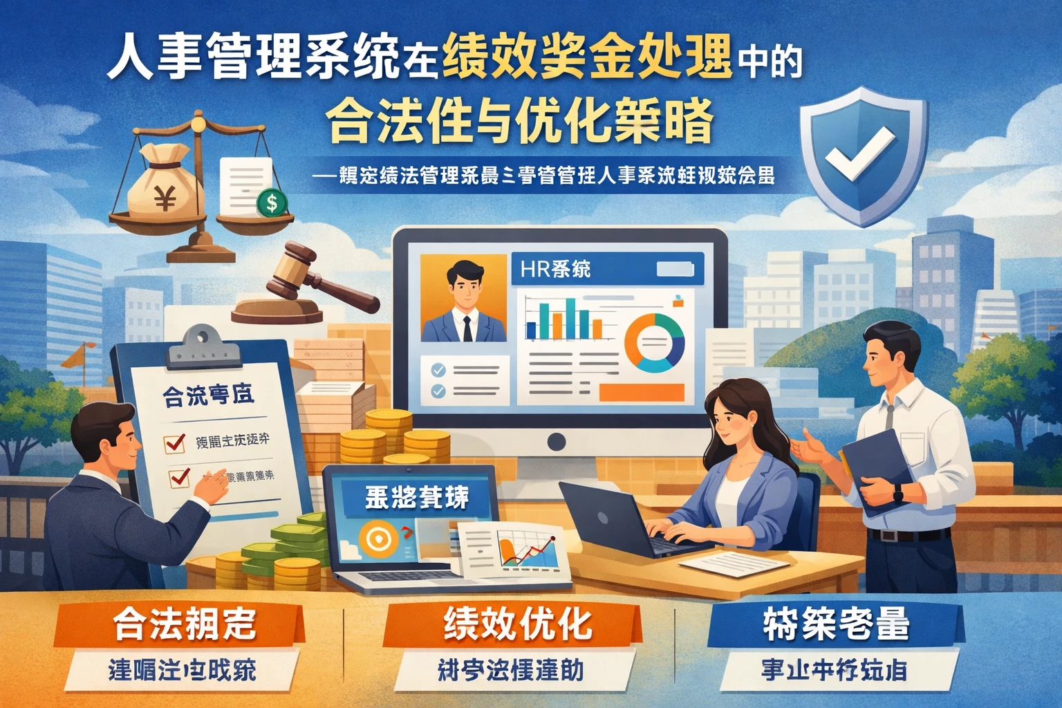 人事管理系统在绩效奖金处理中的合法性与优化策略——兼论薪资管理系统与事业单位人事系统的特殊考量