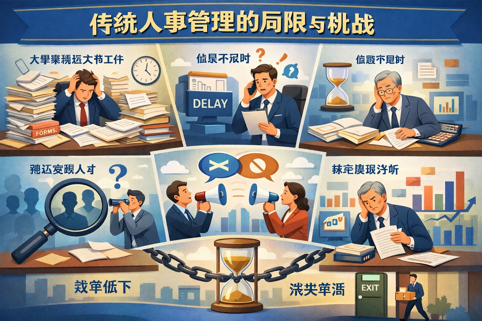 传统人事管理的局限与挑战