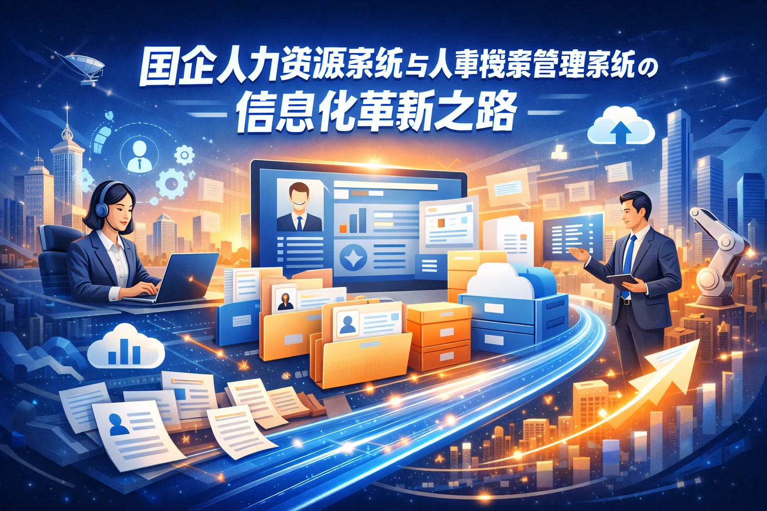 国企人力资源系统与人事档案管理系统的信息化革新之路