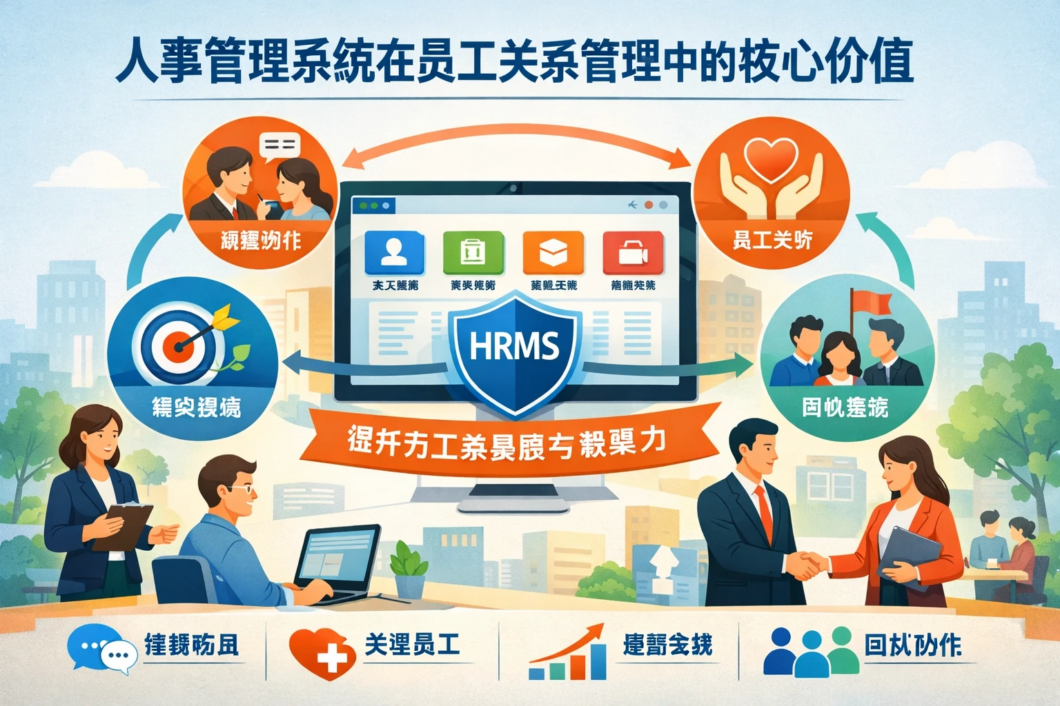 人事管理系统在员工关系管理中的核心价值