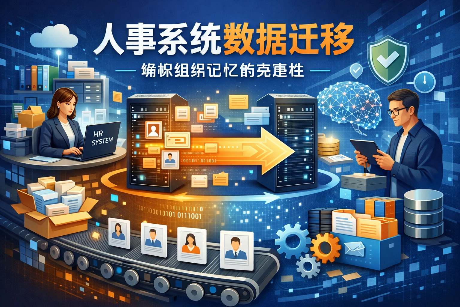 人事系统数据迁移：确保组织记忆的完整性