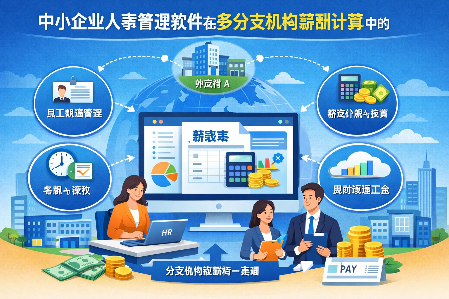 中小企业人事管理软件在多分支机构薪酬计算中的关键作用