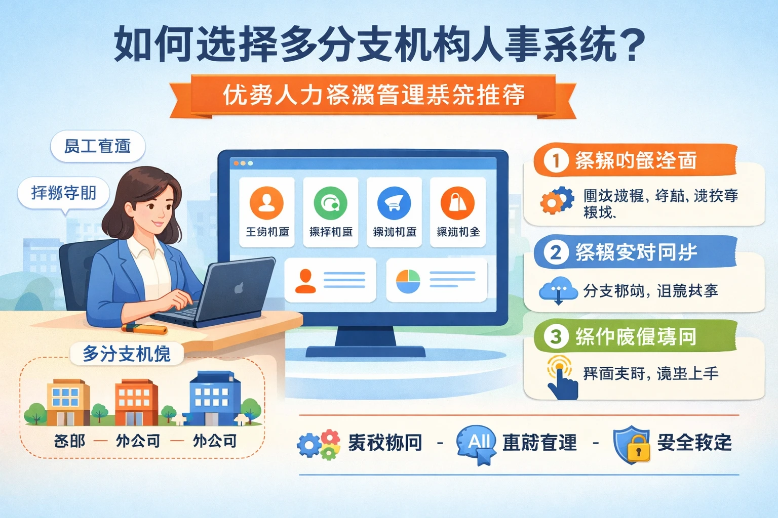 如何选择多分支机构人事系统?优秀人力资源管理系统推荐