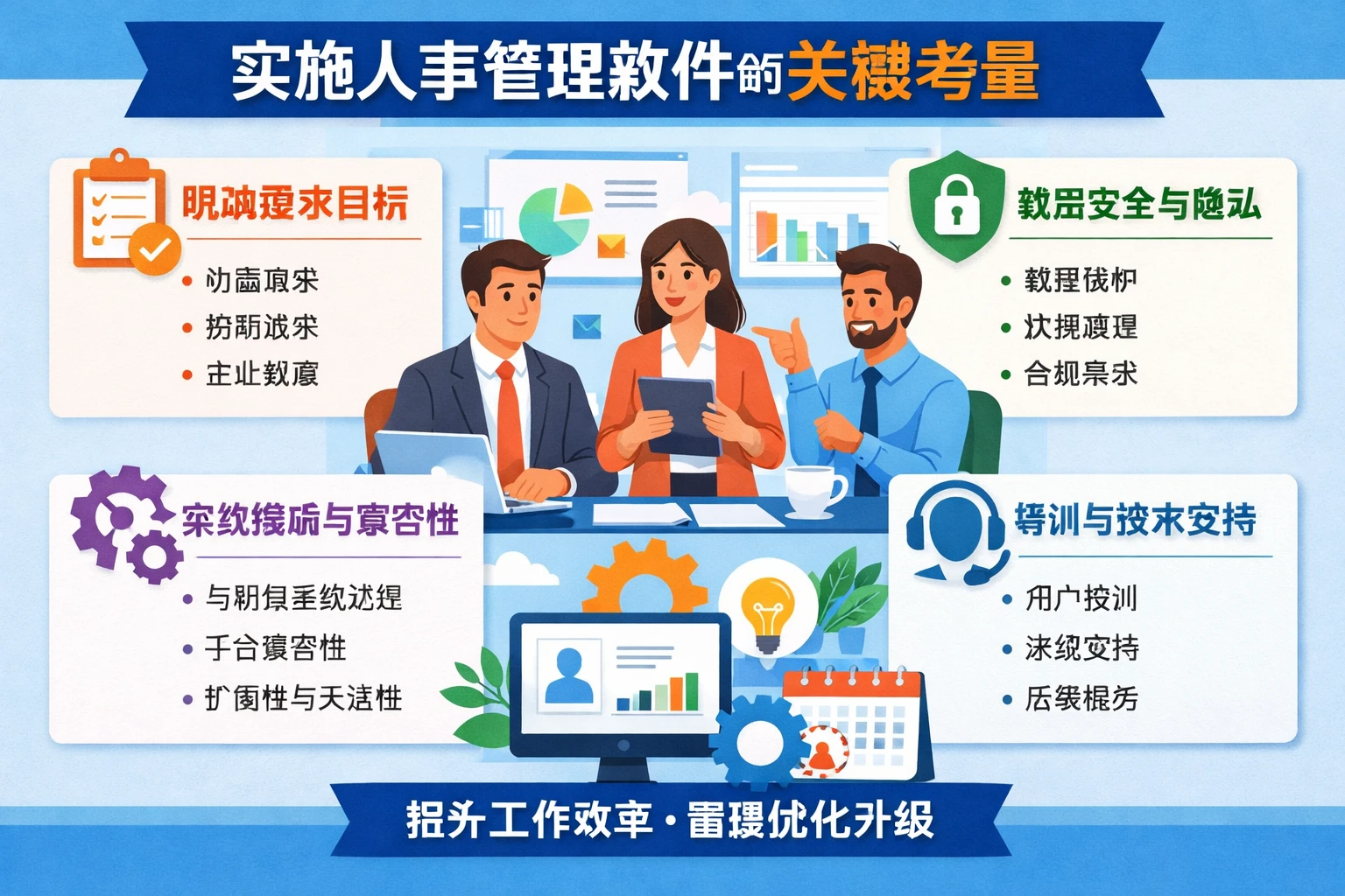 实施人事管理软件的关键考量