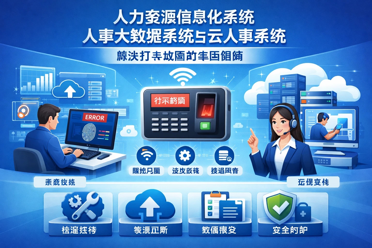 人力资源信息化系统、人事大数据系统与云人事系统：解决打卡故障的全面指南