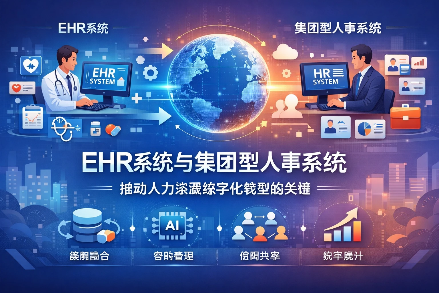 EHR系统与集团型人事系统:推动人力资源数字化转型的关键