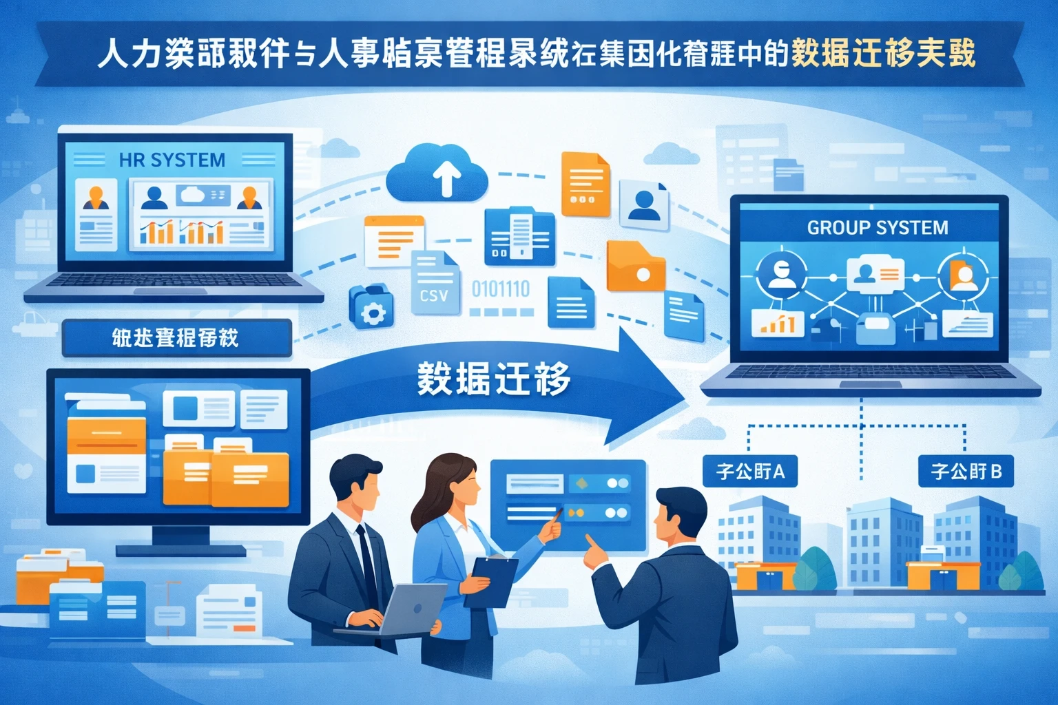 人力资源软件与人事档案管理系统在集团化管理中的数据迁移实践