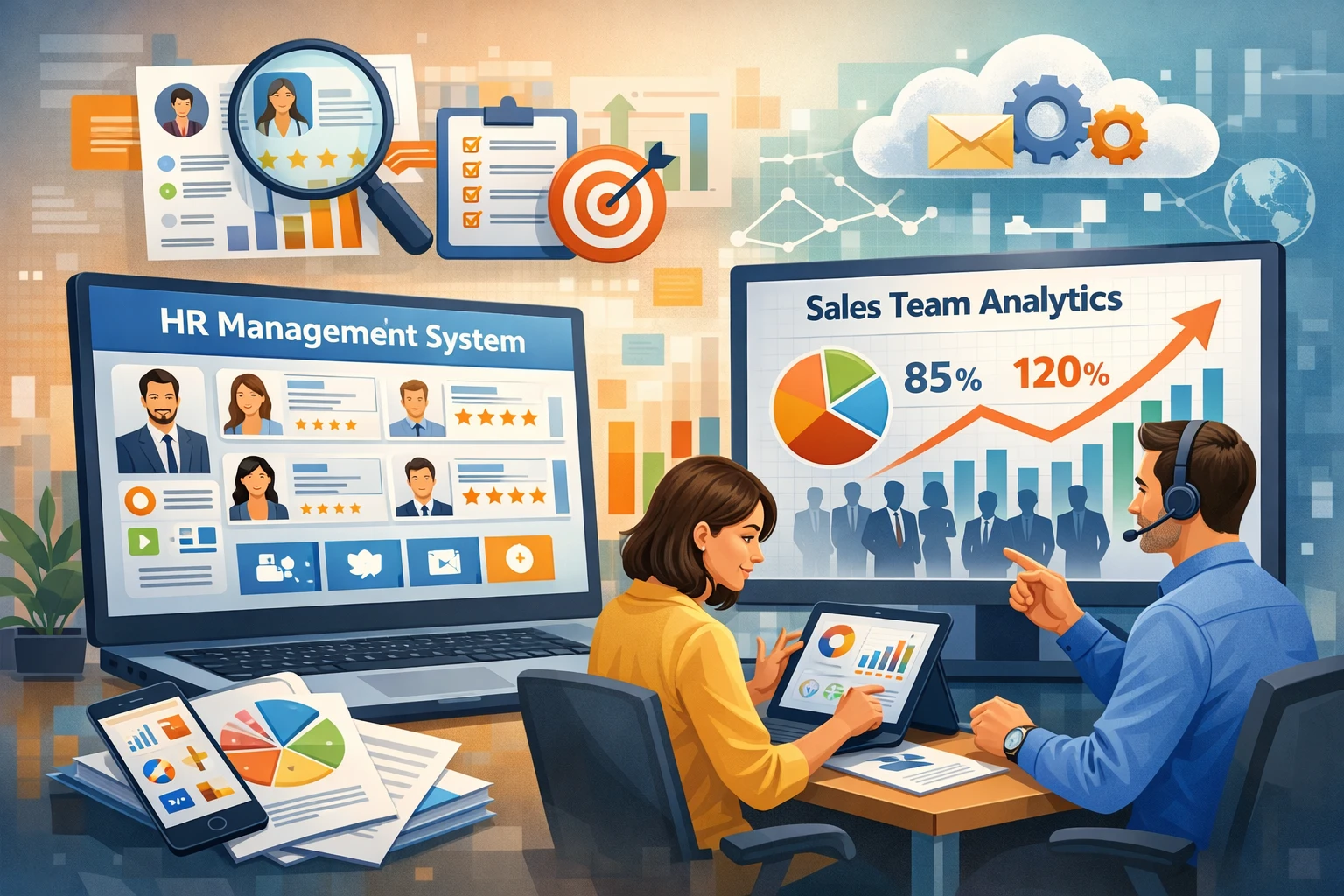 HR管理软件与人事数据分析系统在销售团队管理中的高效应用