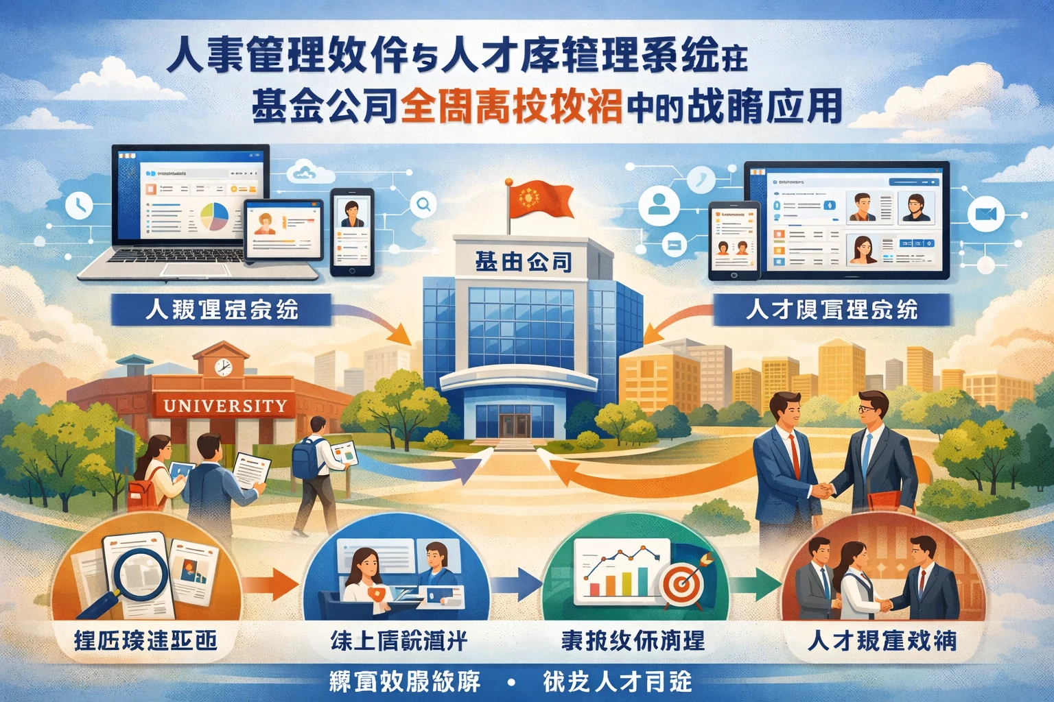 人事管理软件与人才库管理系统在基金公司全国高校秋招中的战略应用