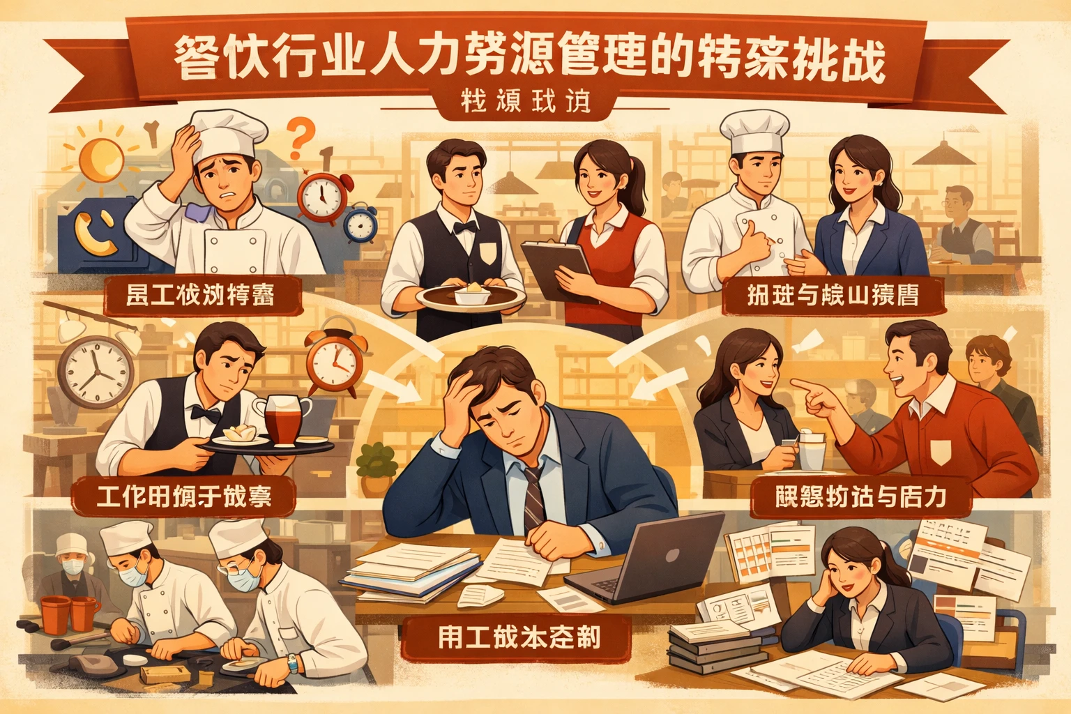 餐饮行业人力资源管理的特殊挑战