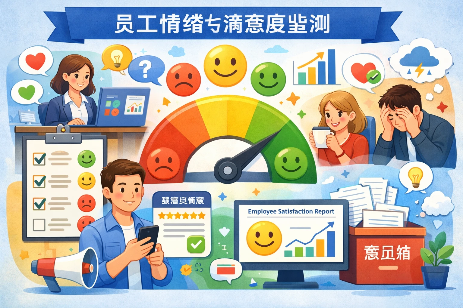 员工情绪与满意度监测