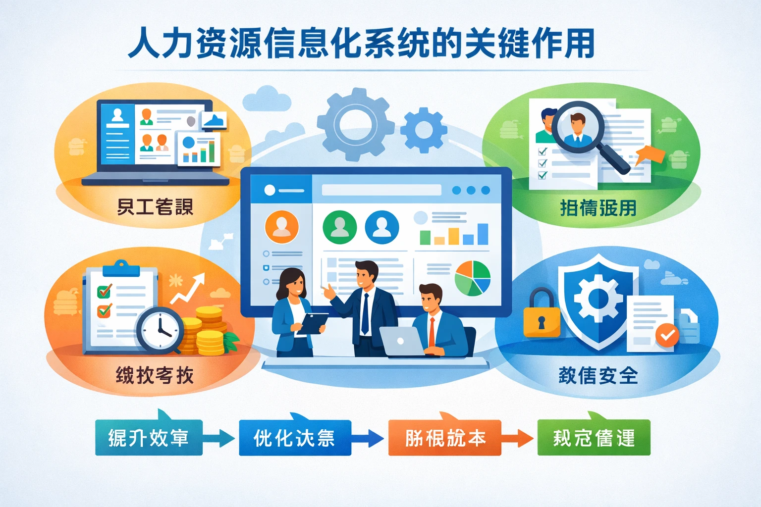 人力资源信息化系统的关键作用