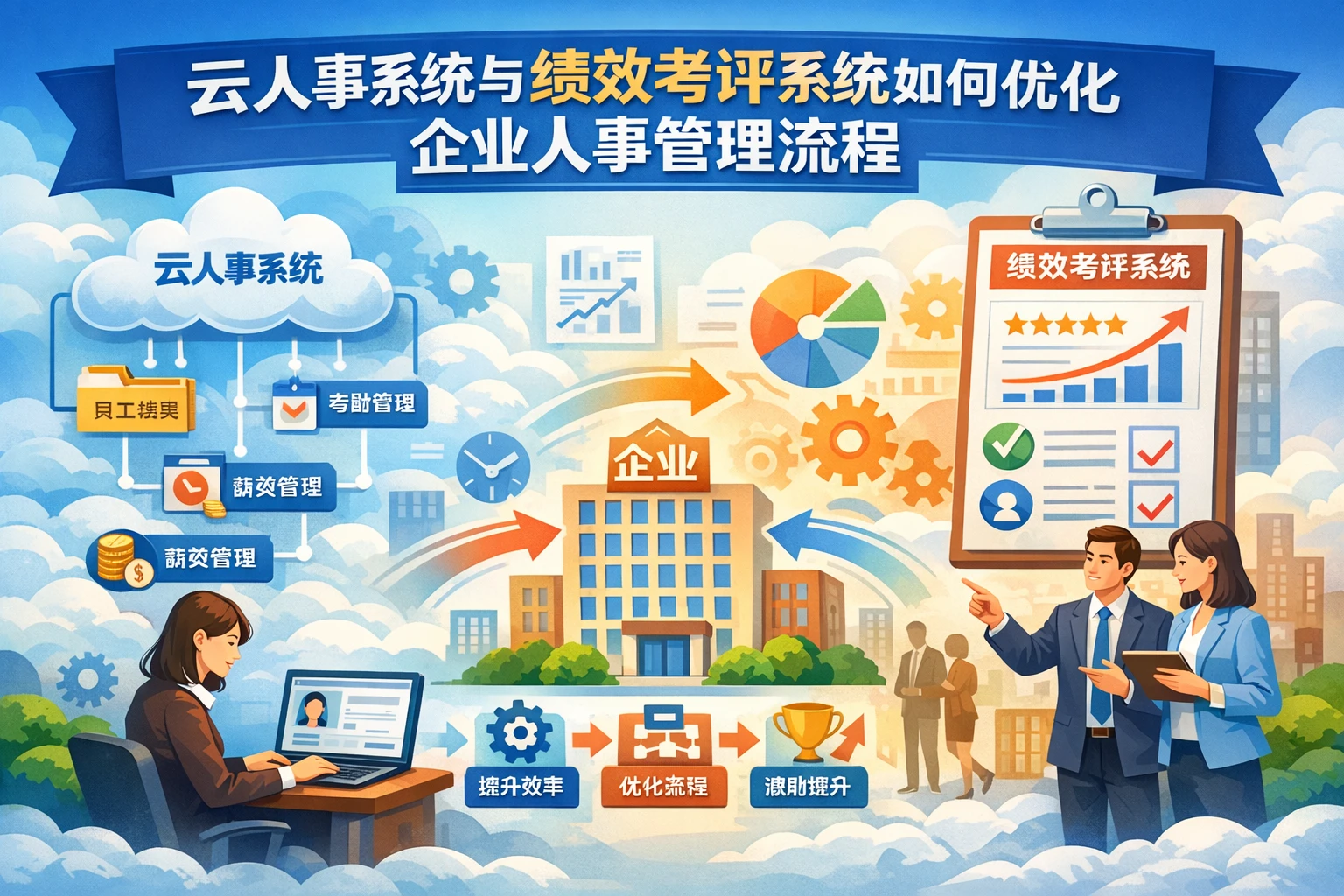 云人事系统与绩效考评系统如何优化企业人事管理流程