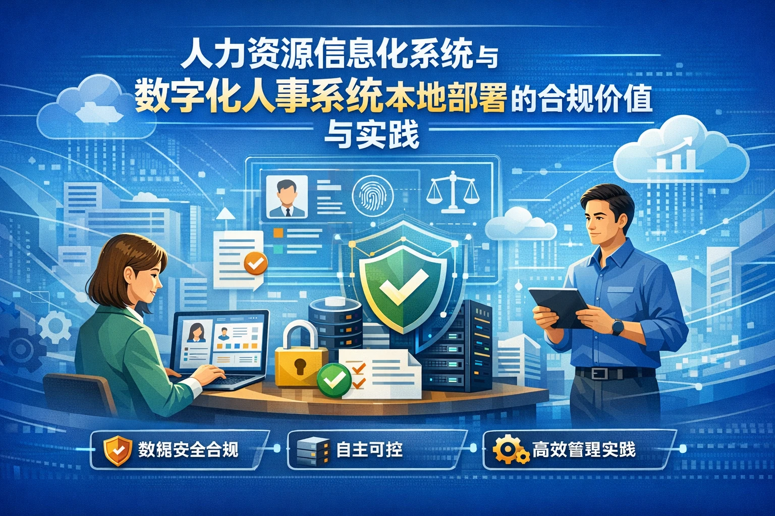 人力资源信息化系统与数字化人事系统本地部署的合规价值与实践
