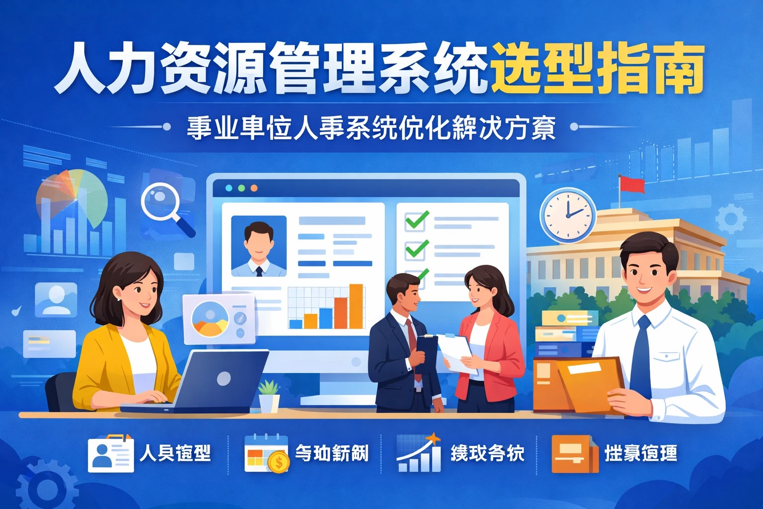 人力资源管理系统选型指南:事业单位人事系统优化解决方案