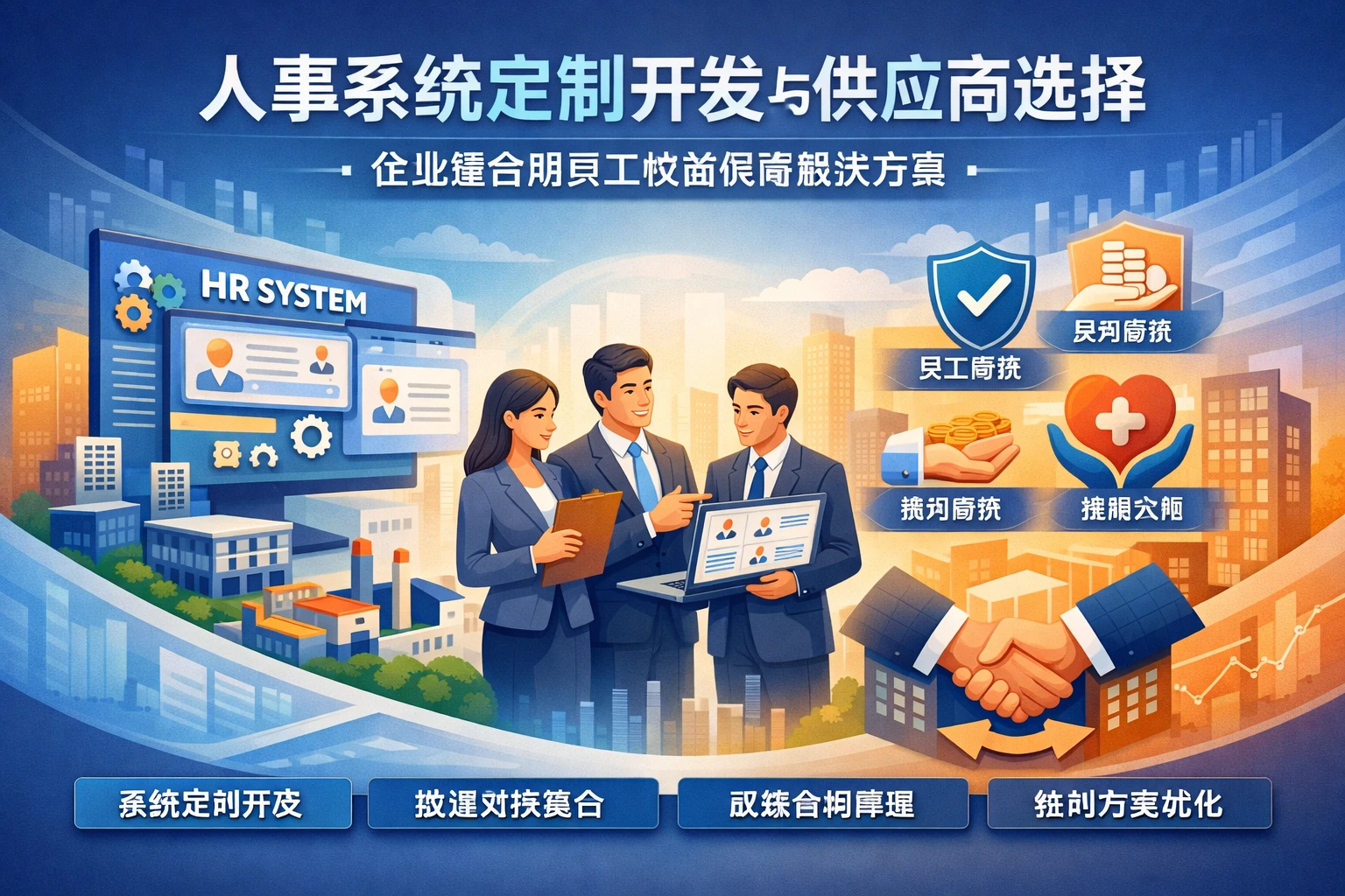 人事系统定制开发与供应商选择：企业整合期员工权益保障解决方案