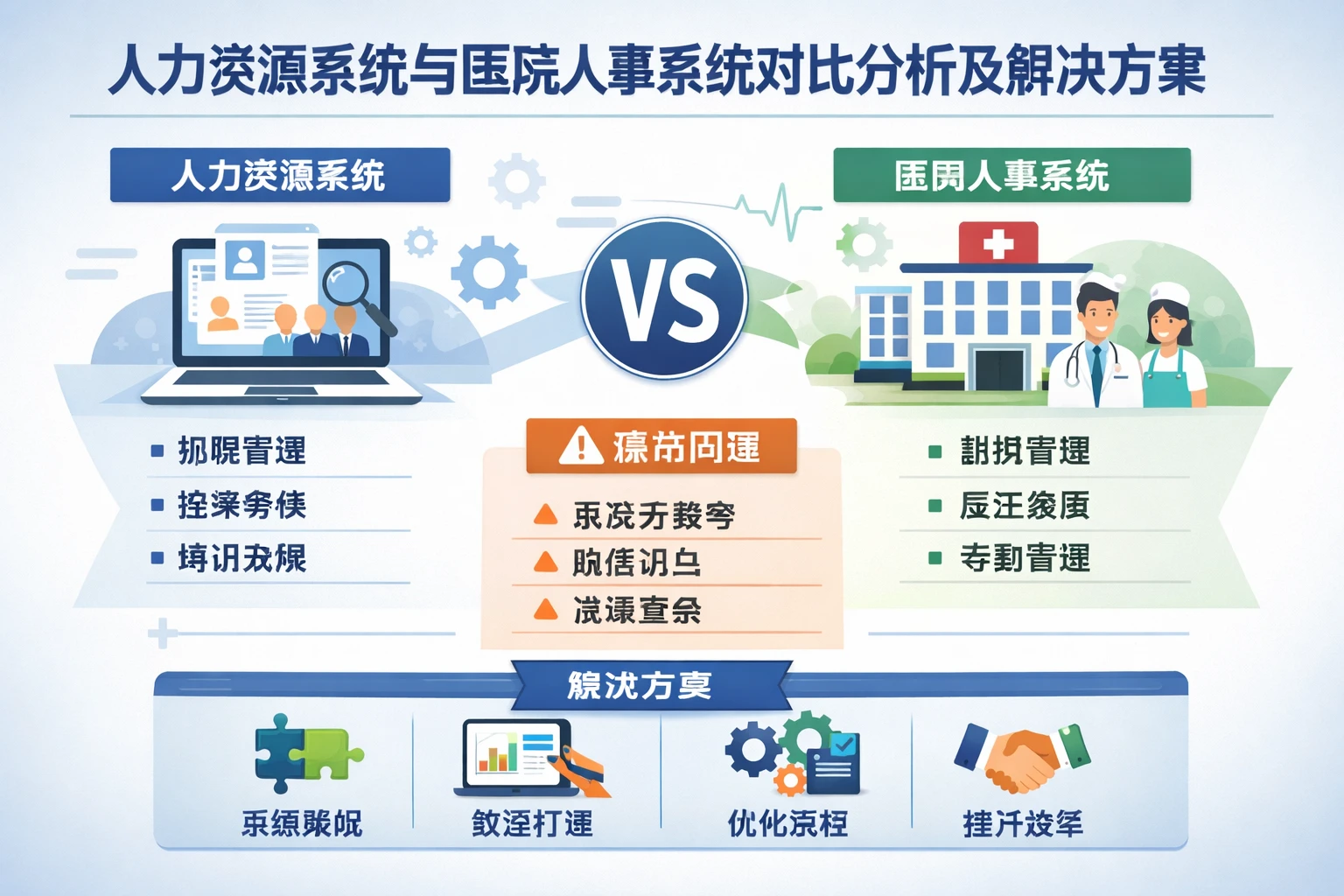 人力资源系统与医院人事系统对比分析及解决方案