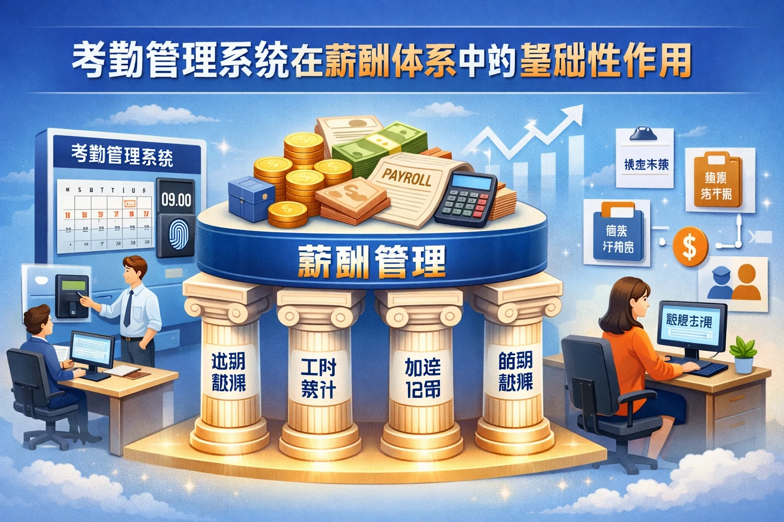 考勤管理系统在薪酬体系中的基础性作用