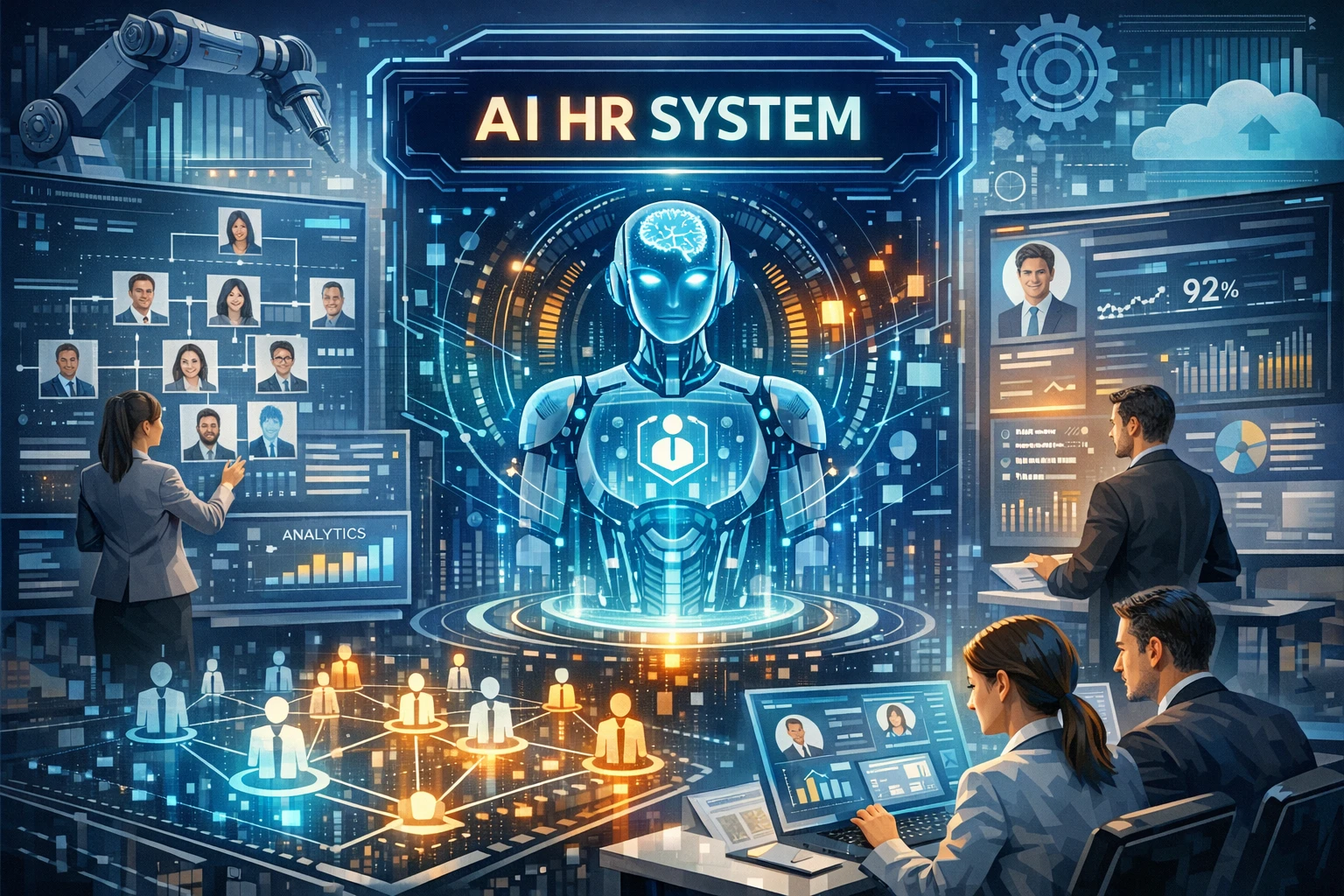 现代人事系统与组织架构管理系统的革命性变革：AI人事管理系统如何重塑人力资源工作模式