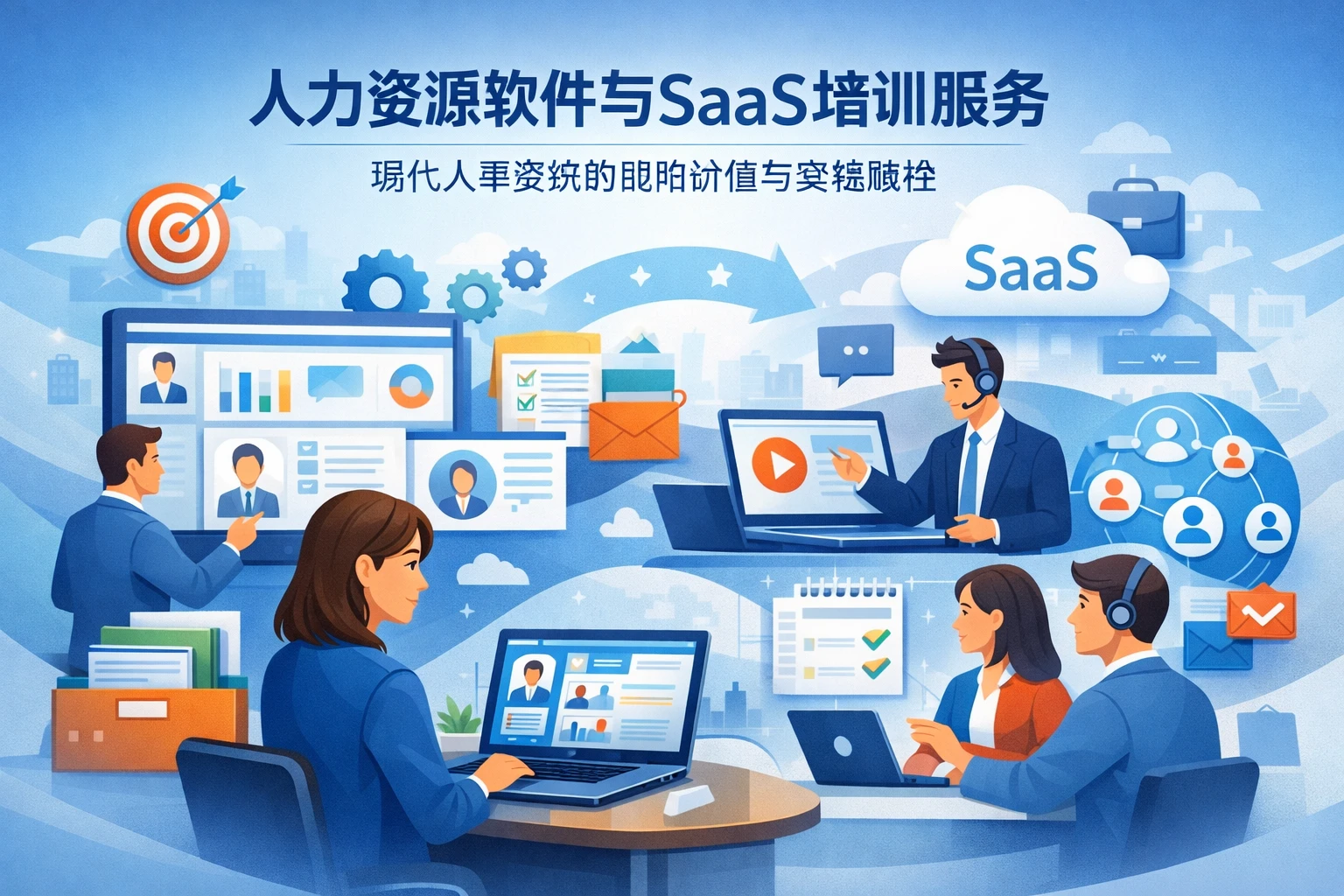 人力资源软件与SaaS培训服务:现代人事系统的战略价值与实践路径