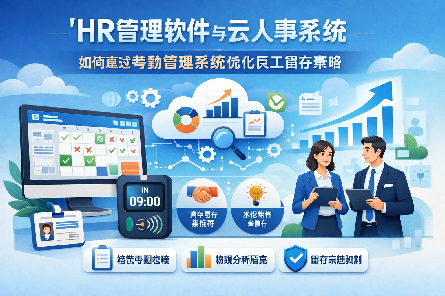HR管理软件与云人事系统如何通过考勤管理系统优化员工留存策略