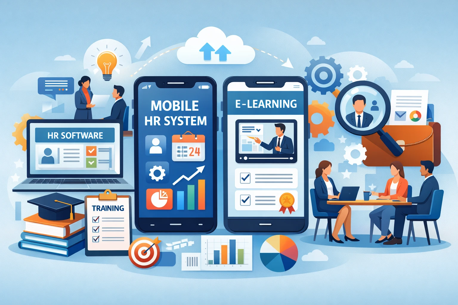 人力资源软件与培训管理系统在移动人事系统中的整合应用