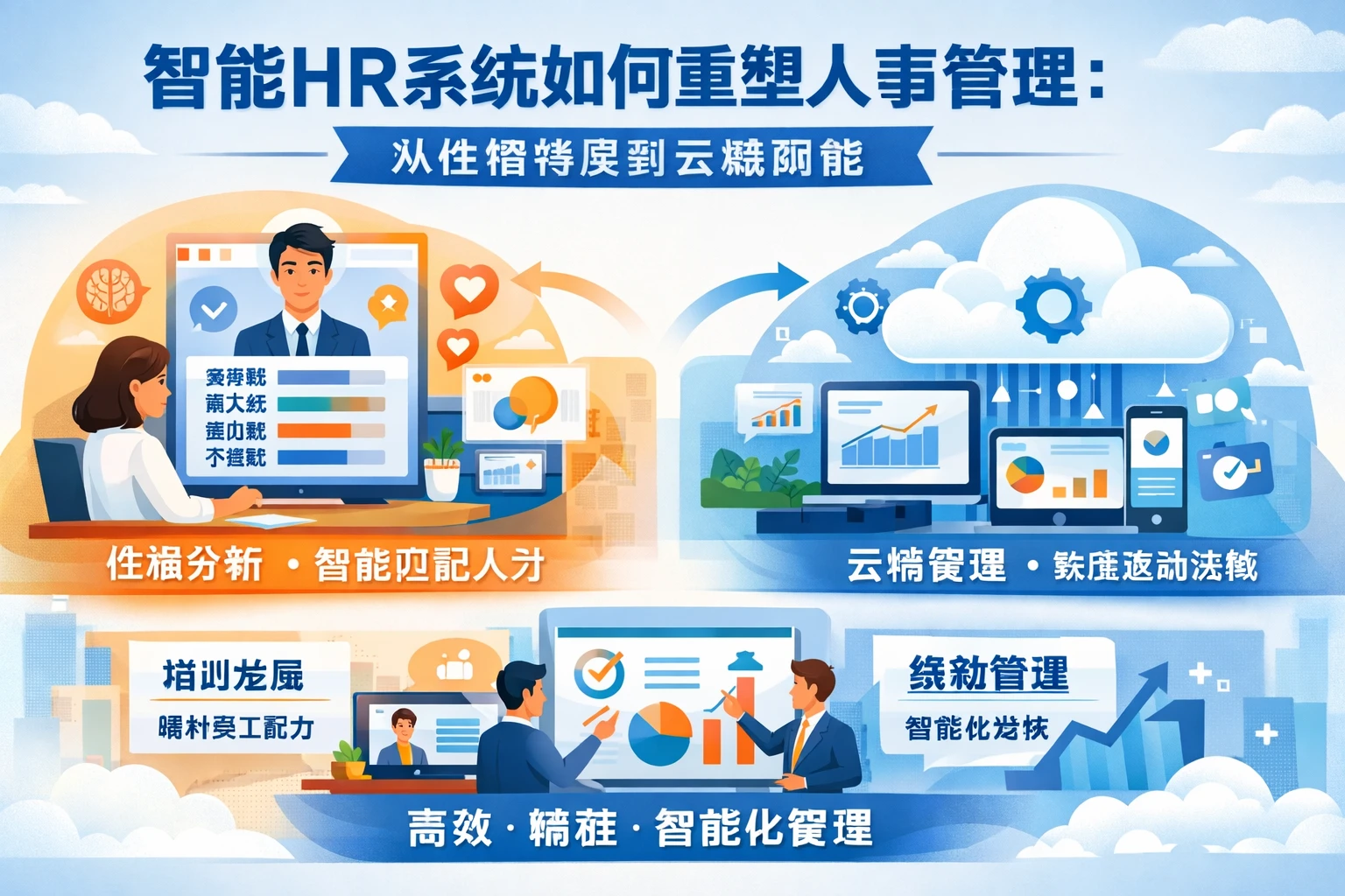 智能HR系统如何重塑人事管理：从性格特质到云端赋能
