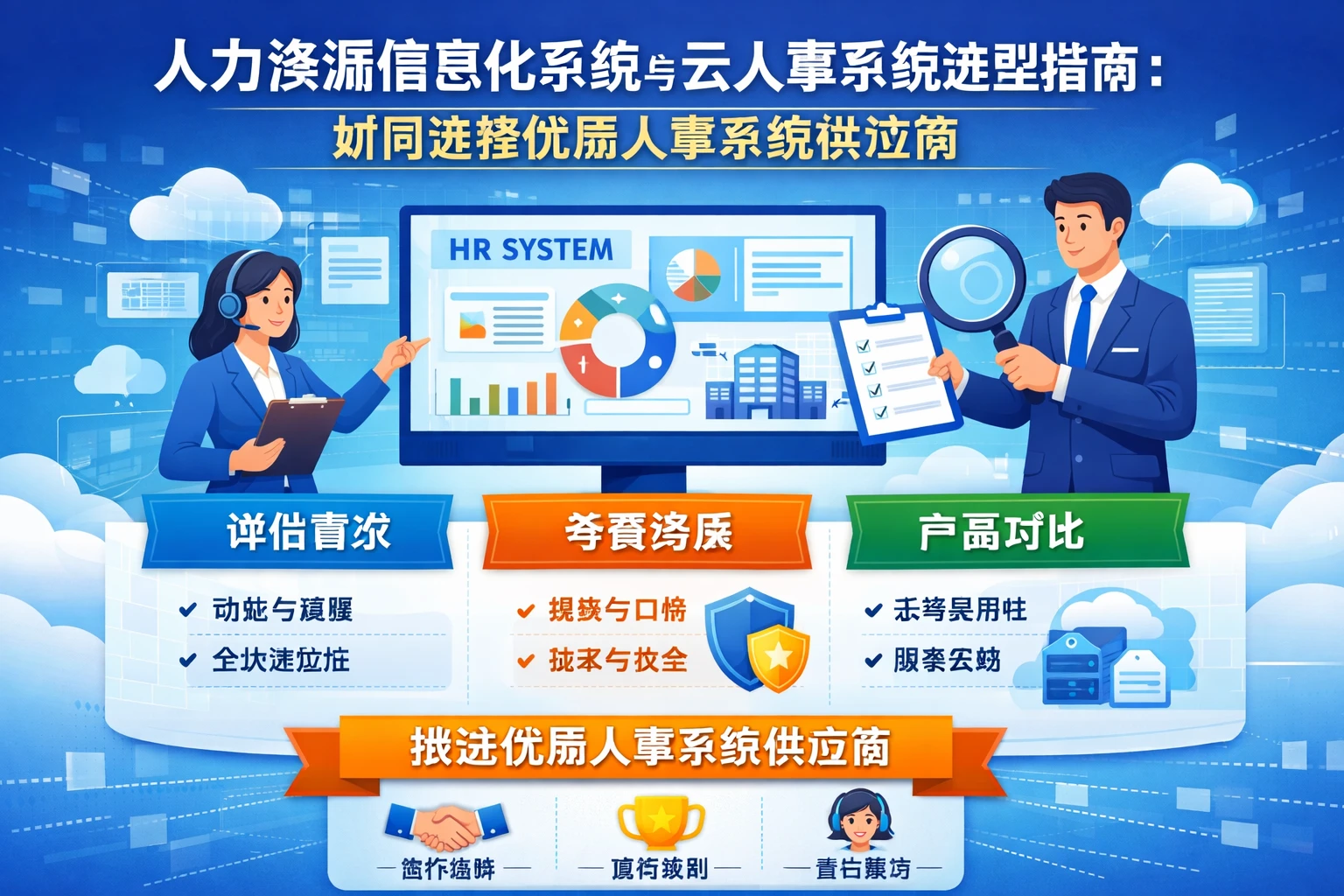 人力资源信息化系统与云人事系统选型指南：如何选择优质人事系统供应商