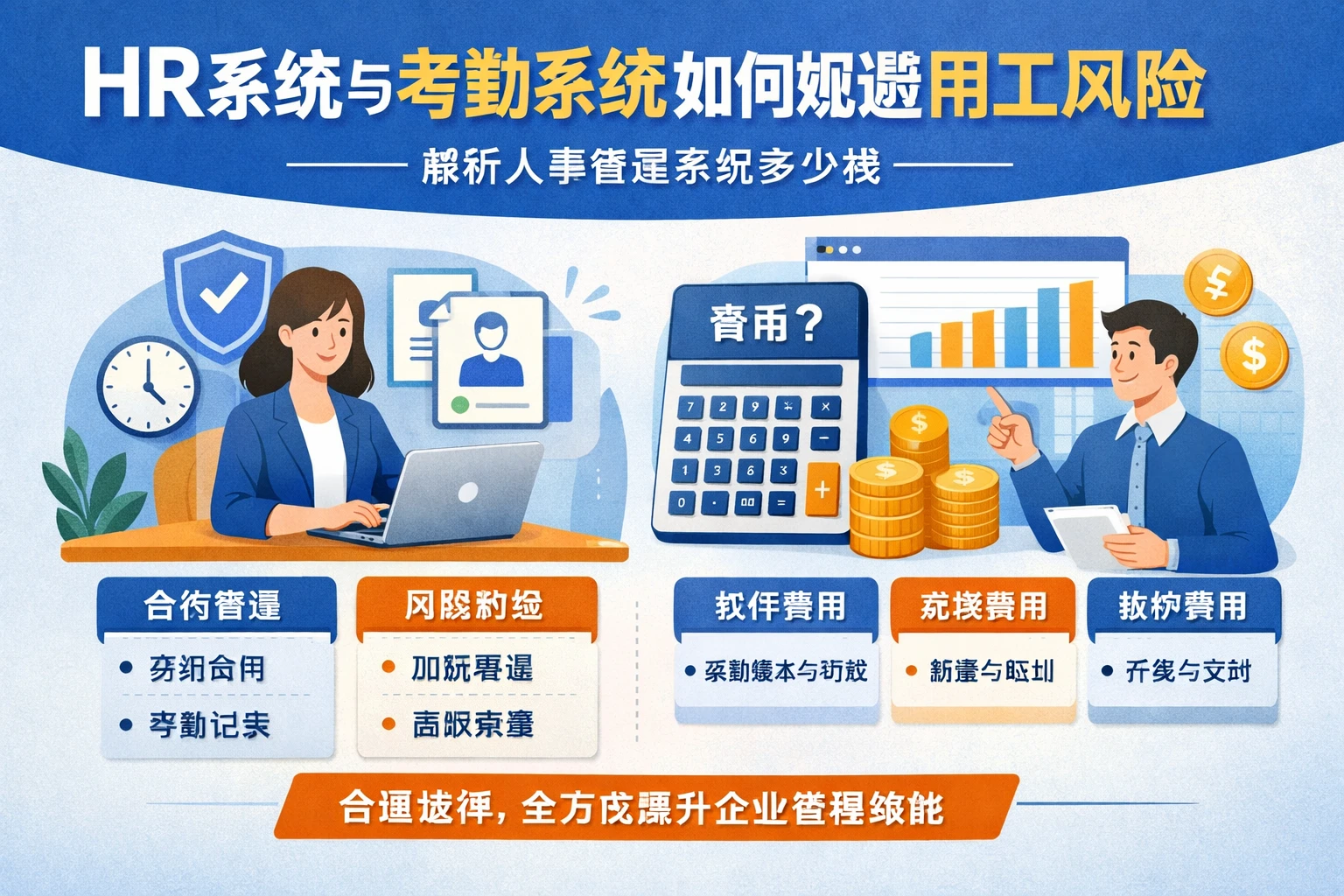 HR系统与考勤系统如何规避用工风险——解析人事管理系统多少钱