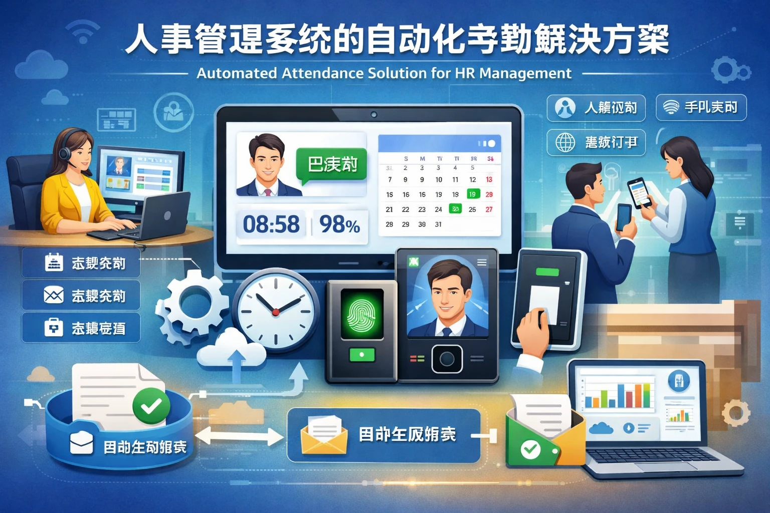 人事管理系统的自动化考勤解决方案