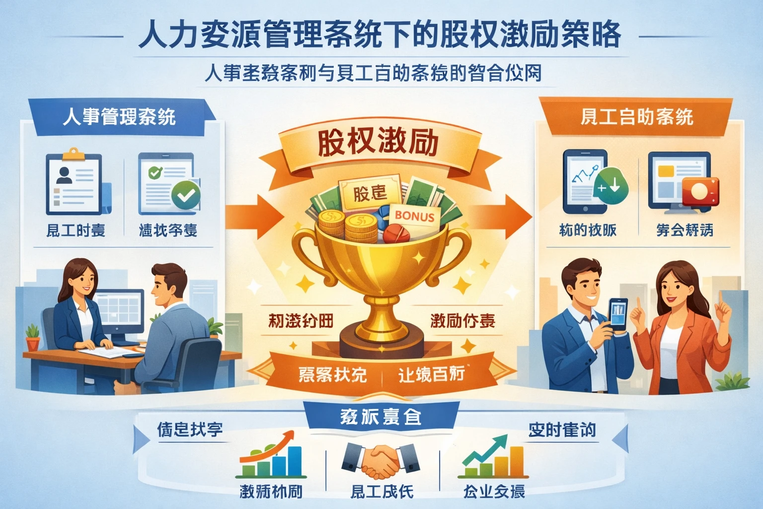 人力资源管理系统下的股权激励策略：人事系统案例与员工自助系统的整合应用