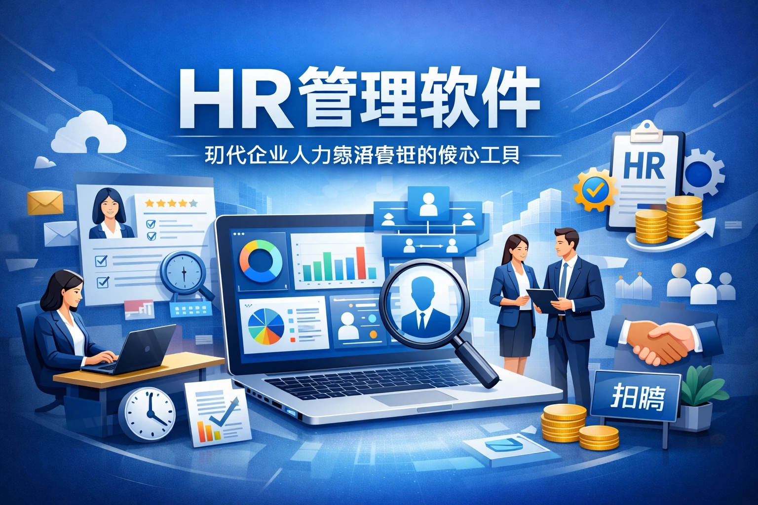 HR管理软件：现代企业人力资源管理的核心工具