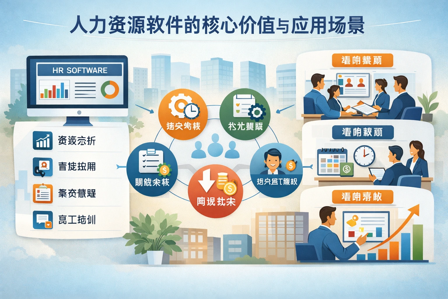 人力资源软件的核心价值与应用场景