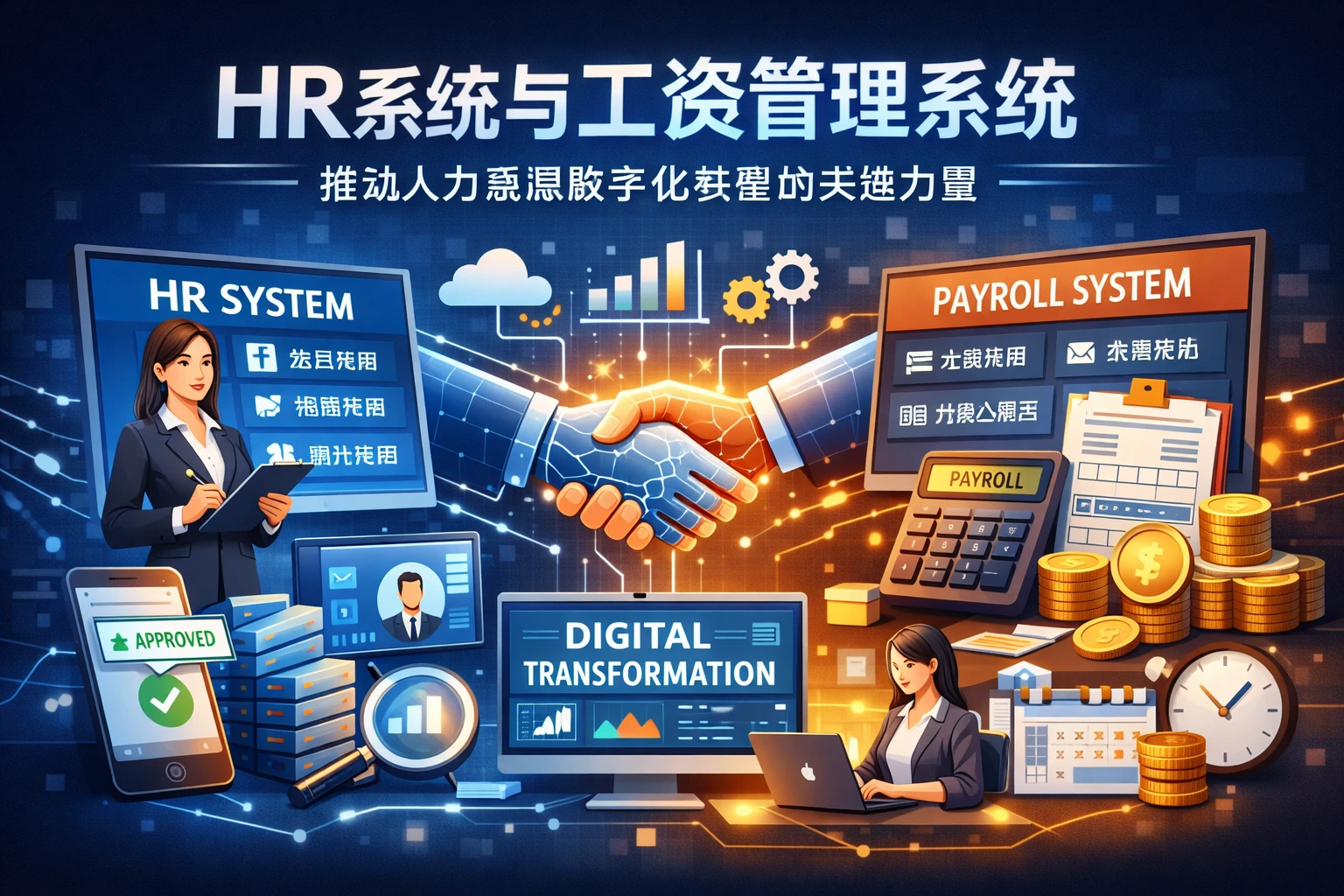 HR系统与工资管理系统：推动人力资源数字化转型的关键力量
