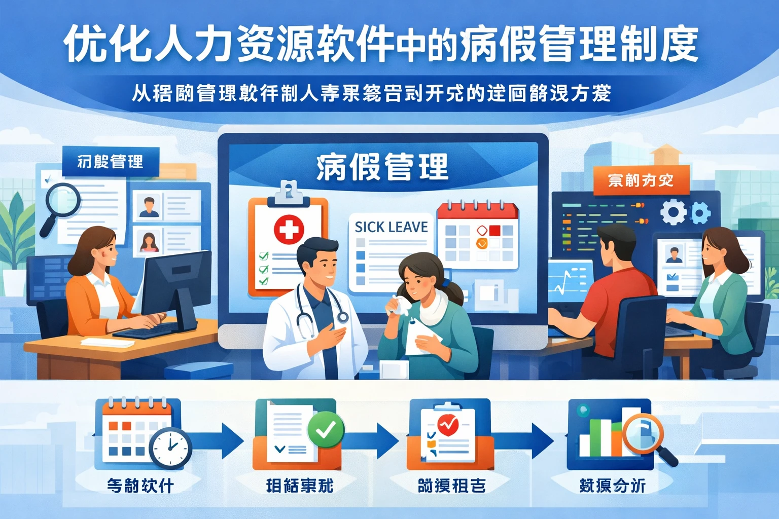 优化人力资源软件中的病假管理制度：从招聘管理软件到人事系统定制开发的全面解决方案