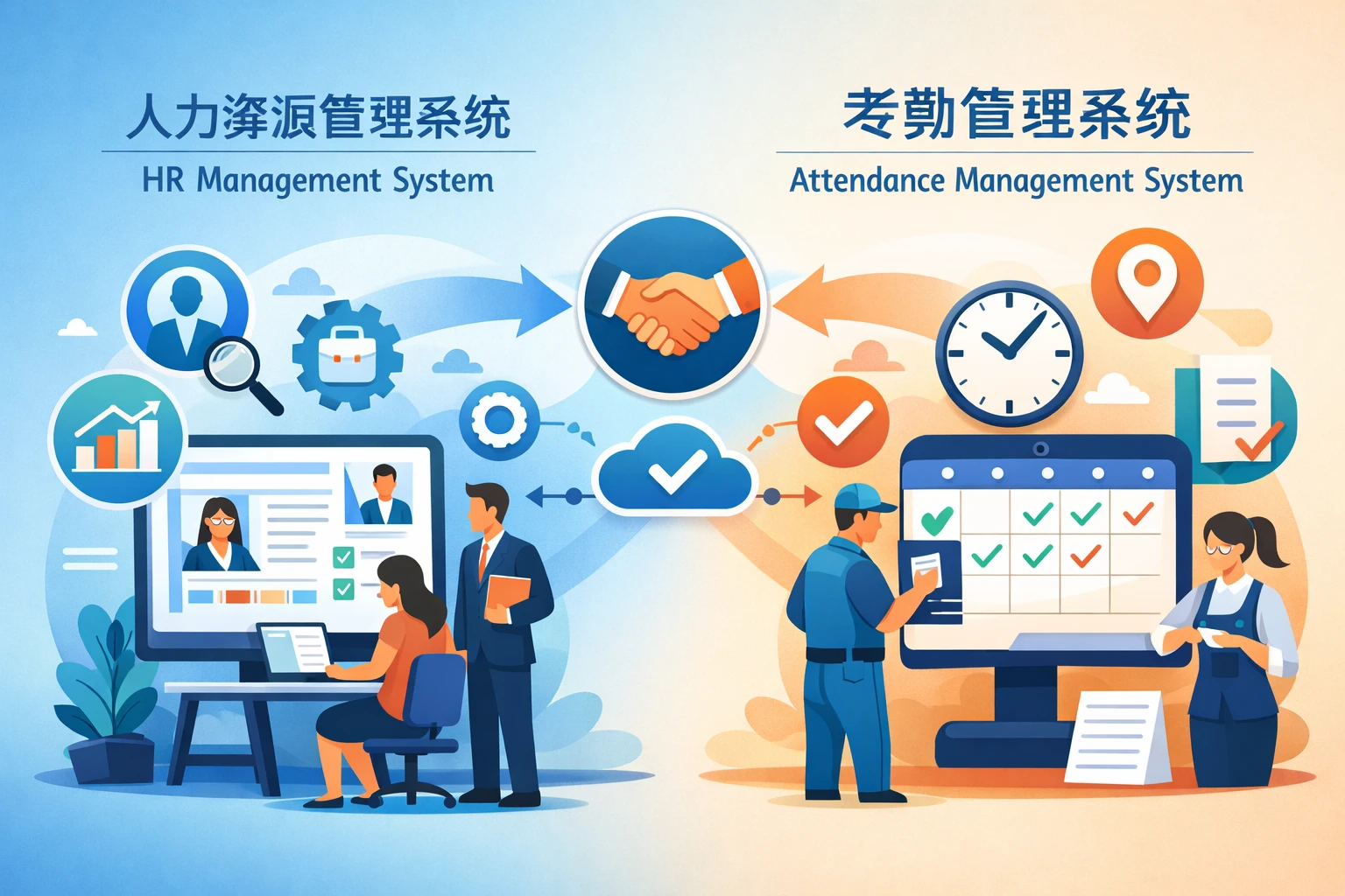 人力资源管理系统与考勤管理系统的协同效应