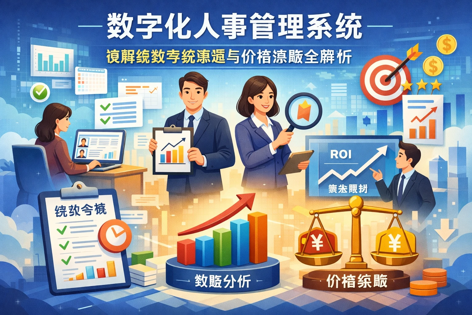 数字化人事管理系统：破解绩效考核难题与价格策略全解析