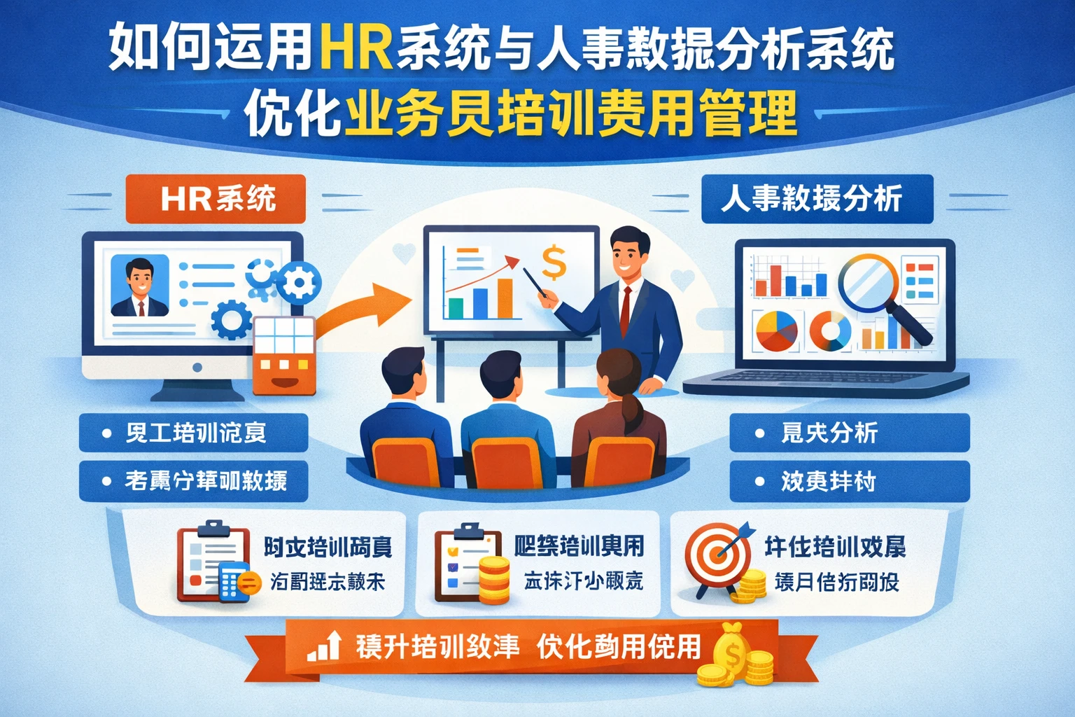 如何运用HR系统与人事数据分析系统优化业务员培训费用管理