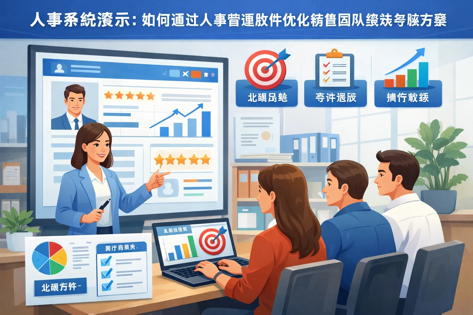 人事系统演示：如何通过人事管理软件优化销售团队绩效考核方案