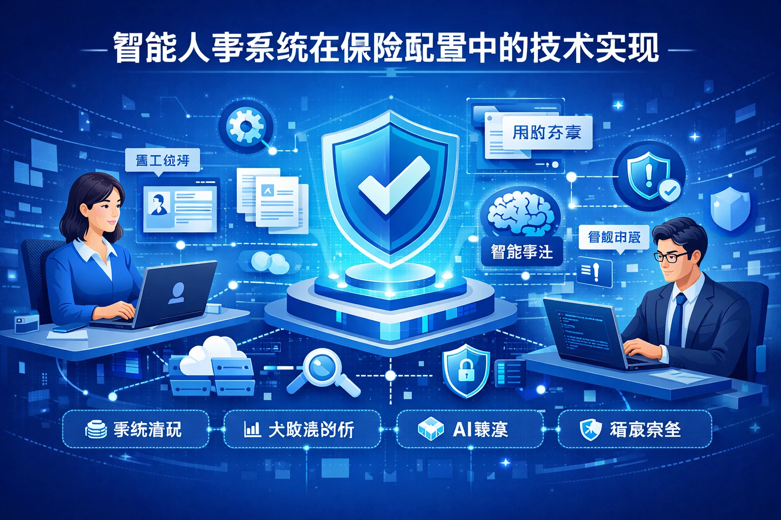 智能人事系统在保险配置中的技术实现