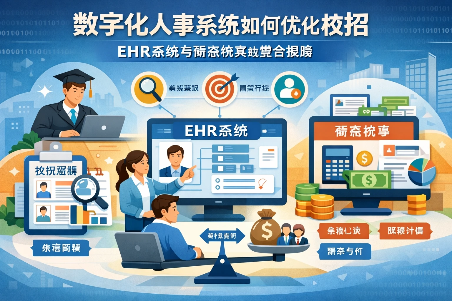 数字化人事系统如何优化校招：EHR系统与薪资核算的整合策略