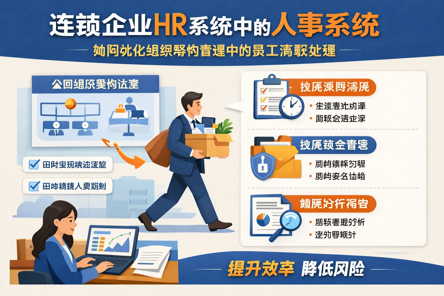 连锁企业HR系统中的人事系统如何优化组织架构管理中的员工离职处理