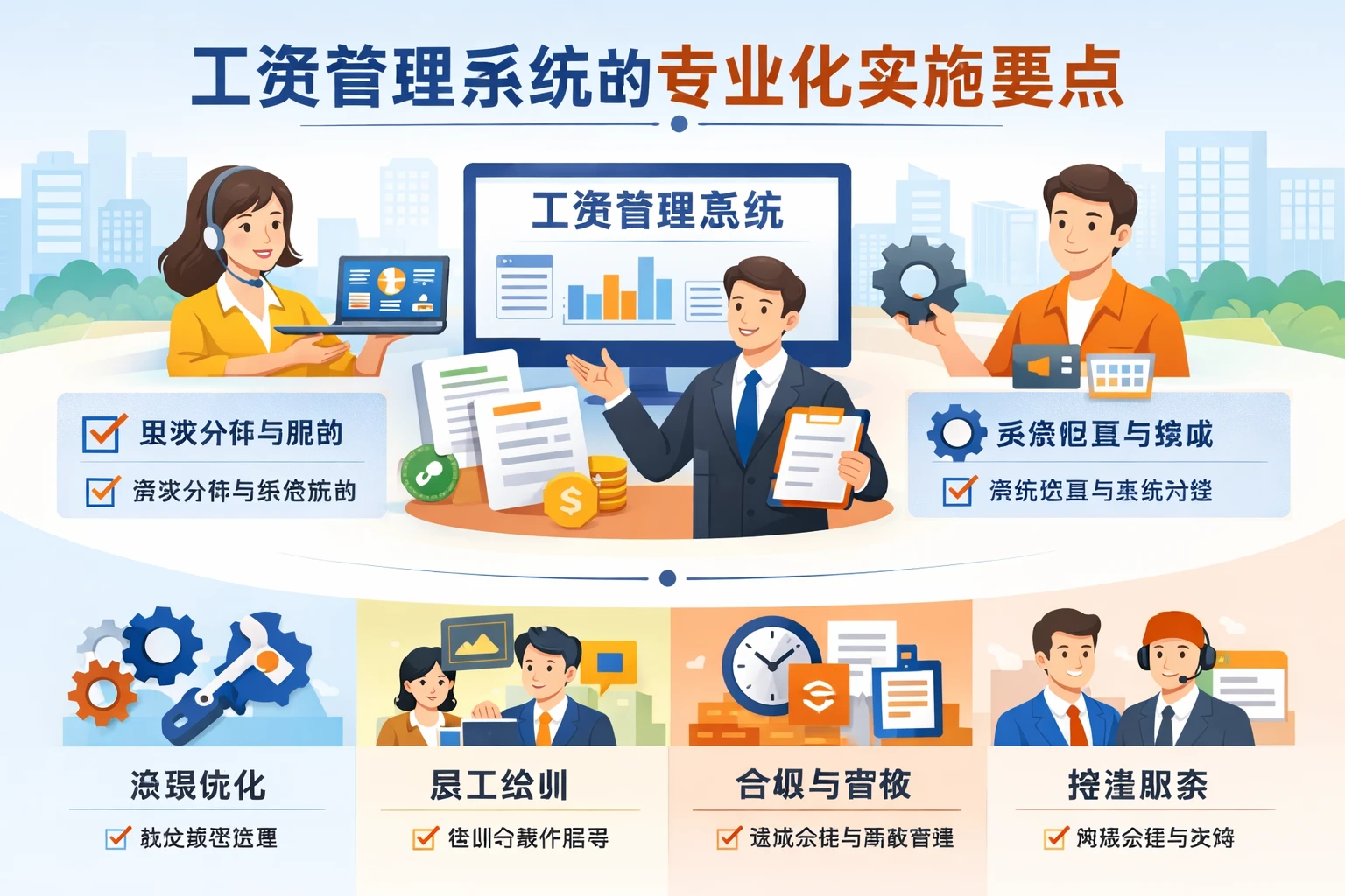 工资管理系统的专业化实施要点